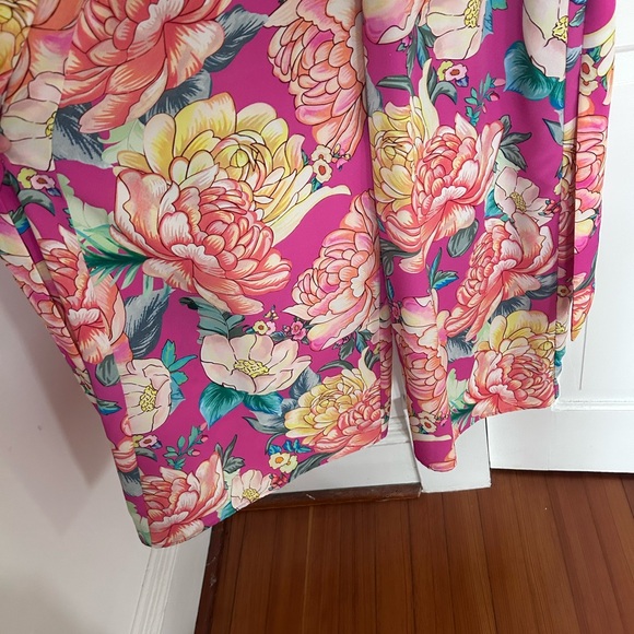 Anthropologie Farm Rio Floral Jumpsuit Wide Leg - Picture 4 of 7